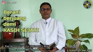 Riak sabda edisi jumat 8 februari 2019 renungan harian katolik. Renungan Harian Msf Jumat 21 Mei 2021 Youtube