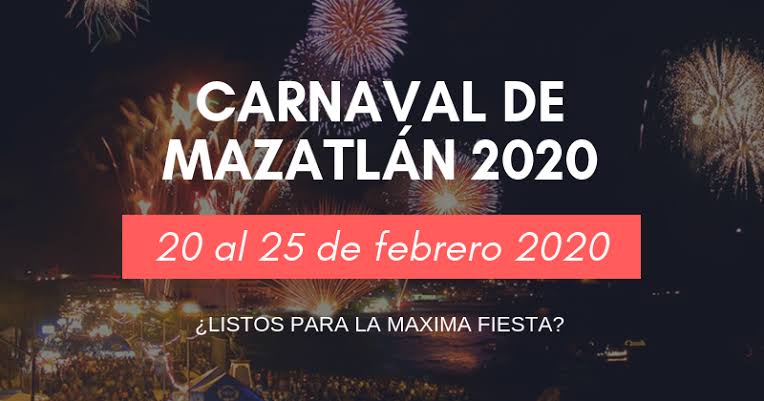Resultado de imagen de carnaval mazatlan 2020"