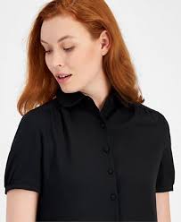 Women's Dots Button Up Shirts & Tops