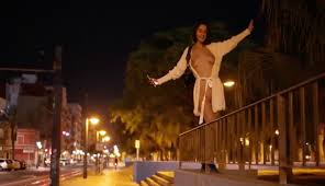 Elfa - Elfa in an open dress at night | Porntrex.com...