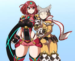 Pyra Nia By Kreativekyle Deviantart Com On Deviantart Xenoblade Chronicles 2 Xenoblade Chronicles Character Art