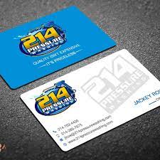 Maybe you would like to learn more about one of these? Create A New Business Card For 214 Pressure Washing Business Card Contest 99designs