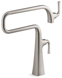 Best regards, rosanna answered by: Kohler Graze Deck Mount Pot Filler Faucet Transitional Pot Fillers By The Stock Market Houzz