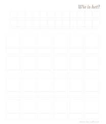 Maak Je Eigen Wie Is Het Spel Gratis Download Leeg Sjabloon Mizflurry