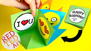 There are many types on the market that are suited for every person you can think. Easy Emoji Pop Up Cards Red Ted Art Make Crafting With Kids Easy Fun