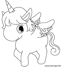 15 Agreable Coloriage Bebe Licorne Images