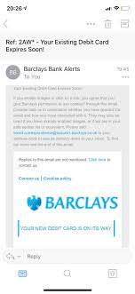 For customer enquiries please message @barclaysukhelp. Barclays Bank On Twitter Hi There Could You Please Let Me Know Which Email Address This Came From Have You Ever Held An Account With Us Kristos