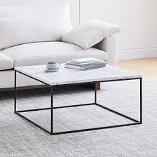 Marble top oval coffee table mid century. Streamline Square Coffee Table Marble Coffee Table West Elm Coffee Table Marble Coffee Table