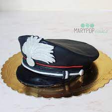 Torta Berretto Carabiniere Http Www Marypopcake It Cakedesign Personalizzate Torte Berretto