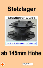 Stelzlager Fur Terrassen Und Balkons Angebote Ab 145mm Hohe Mit 1 Spindelverstellung Verlegung Durchmesser 120mm Stelzlager Terrassen Platten Stelzen