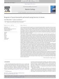 Pdf Response Of Wave Dominated And Mixed Energy Barriers To