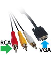 Even the modern lcd and led monitors support vga ports but the picture quality is reduced. 15 Pin Vga To Rca Wiring Diagram