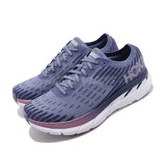 details about hoka one one w clifton 5 knit marlin blue ribbon women running shoe 1094310 mbrb