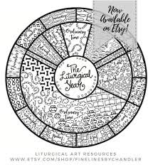 Liturgical calendar 2021 template with pdf. Liturgical Calendar Printable Resource Etsy