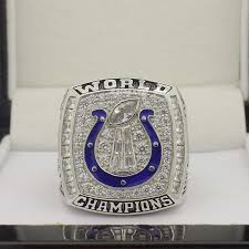 Manning, could i please get an. 2006 Super Bowl Xli Indianapolis Colts Championship Ring Best Championship Rings Championship Rings Designer