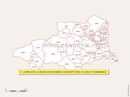 Topographic map in french of the pyrenees mountains. Carte Des Codes Postaux Des Pyrenees Orientales