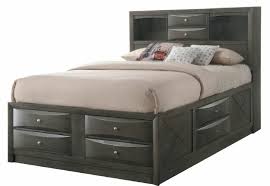 South shore flexible platform bed with storage and baskets full 54inch black oak. Red Barrel Studio Kaison Storage Platform Bed Wayfair