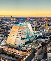 Nl Architects Completes Forum Groningen In The Netherlands In 2020 Groningen Stad Nederland