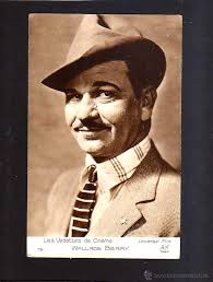 postal actor de cine. wallace barry. no usada.