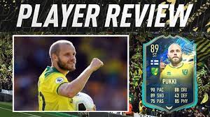 Born 29 march 1990) is a finnish professional footballer who plays as a striker for championship club norwich city and the finland national team. 89 Team Of The Season Tots Teemu Pukki Player Review Fifa 21 Ultimate Team Youtube