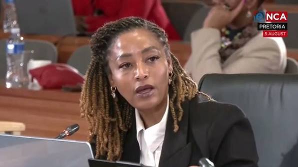 Ramsamy breaks down during testimony - YouTube