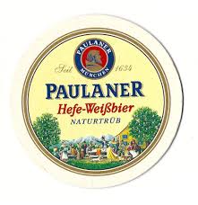Paulaner Hefe Weissbier Munich Germany Beer Coasters Beer Coasters