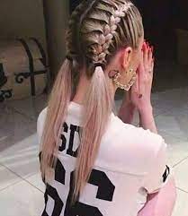 Pin By Mc Gamer Brookelyn On Hair Hair Styles Braids For Long Hair Sporty Hairstyles
