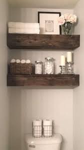 When it comes to creative bathroom ideas, there is no need to spend a ton of money on decorations and bath accessories. Free Shipping Wood Floating Shelves 10 Inch Deep Rustic Etsy Farmhouse Bathroom Decor Home Decor Farmhouse Bathroom Decor Ideas