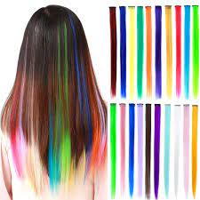 97 ($7.97/count) get it as soon as thu, jun 3. Amazon Com Forcuteu Colorful Rainbow Hair Extensions 20 Pcs Colored Clip In Hair Extensions For Women Kids Girls Hair Color Extensions 22 Clip In Color Hair Beauty