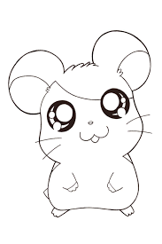 O mundo da fantasia e magia. Hamster Kawaii Para Colorir Imprimir E Desenhar Colorir Me