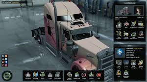 Peterbilt 389 Ultra Cab Sleeper Las Vegas To Helbrock With Frozen Food A American Truck Simulator Peterbilt 389 Peterbilt