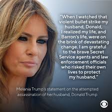 Melania Trump, the former first lady,