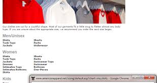 Size Chart Guide By Different Apparel Brands For Men And