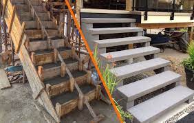 Ready Mix Concrete Steps Vs Precast Concrete Stairs Sanderson Concrete