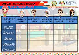 Penjual jadual waktu kelas dan jadual bertugas kelas yang kreatif. Jadual Waktu Dan Jadual Bertugas 2020 Riang Minda Ceria Facebook