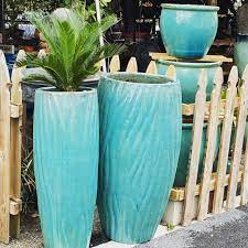 There are 45571 outdoor ceramic pot for sale on etsy, and they cost $27.66 on average. Large Ceramic Planters Ethans Courtyard And Patio