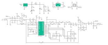 Pin 15 and pin 16 to form a capacitance by changing the external resistance to change the input frequency response of the inverting amplifier, as the signal input. Schematics Com Fv 1 Audio Reverb Effect