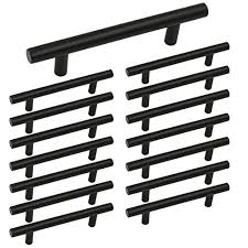 3 Inch Matte Black Cabinet Pulls Flat Black Kitchen Cabinet Pulls Homdiy Hd201bk 3 3 4in Hole Centers Bathroom Des Stainless Steel Cabinet Pulls Stainless Steel Cabinets Black Drawer Handles