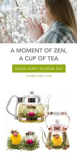 Handmade Bloomingtea Flowers Are Beautiful To Behold Tantalizing To Taste A Delicate Floral Greentea Infusio Blooming Tea Flower Tea Rose Scented Products