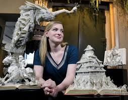 And fancy night will be coming to you in may. This Cecil County Artist Will Turn Your Favorite Book Into A Sculpture Made From Its Pages Baltimore Sun