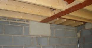 Steel Beam Supporting Floor Joists Bearing Onto A Padstone Steel Beams Timber Framing House Restoration