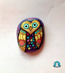 Tas Boyama Ornekleri Mimuu Com Taslar Sanat Baykus