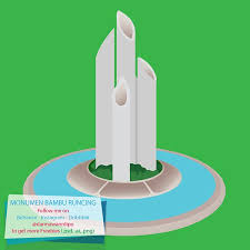 Monumen Bambu Runcing Surabaya Vector Monumen Bambu Surabaya