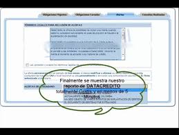 Para saber si estoy reportado en mi datacredito simplemente debes ingresar a la pagina web » mi datacredito. Datacredito Como Consultar Datacredito Gratis Por Internet En Menos De 5 Minutos Video Dailymotion