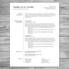 Professional Minimalist Resume Template Cv Template Printable Resume Instant Download Cover Letter Reference Sheet 8 5 X 11 A4 Resume Template Minimalist Resume Template Minimalist Resume