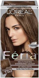 L Oreal Paris Feria Multi Faceted Shimmering Colour T53 Cool Medium Brown Ash Brown Hair Dye Brown Hair Dye Ash Brown Hair