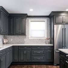 30 Before And After Kitchen Cabinet Refacing Ideas Before And After Diy Cabinet Refacing Kitchen Ideas On A Budget Modern Laminate In 2020 Dark Grey Kitchen Cabinets Cabinetry Design Grey Kitchen Cabinets