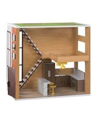 Lori Loft To Love Doll House Og By Maison Joseph Battat Ltd Amazon Co Uk Toys Games Mini House Doll House Wooden Dollhouse