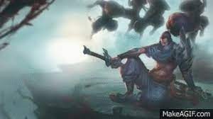 Discover and share the best gifs on tenor. Yasuo League Of Legends Login Screen With Music On Make A Gif