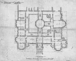 Slains Castle 1st Floor Plan Castle Floor Plan Architectural Floor Plans Castle Plans
